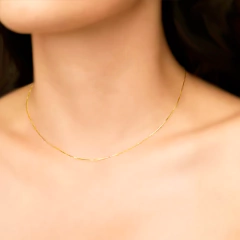 Corrente Feminina Veneziana feita com Ouro 18K - comprar online