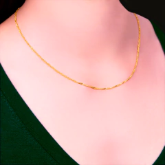 Corrente Singapura feita com Ouro 18K - comprar online