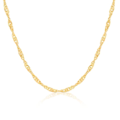 Corrente Singapura feita com Ouro 18K