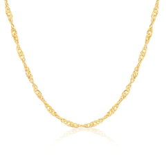 Corrente Singapura feita com Ouro 18K
