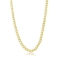 Corrente Groumet Masculina feita com Ouro 18K