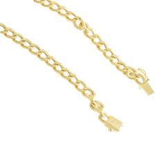 Pulseira Groumet feita com Ouro 18K - comprar online