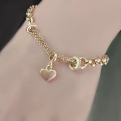 Pulseira Portuguesa feita com Ouro 18K na internet