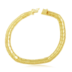 Pulseira Palmeira feita com Ouro 18K
