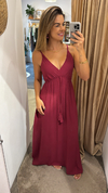 VESTIDO LONGO VISCOSE ALCINHA - comprar online