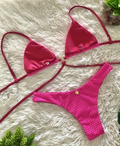 Biquíni Trancoso Tela Pink - Coconut Bikini - Moda Praia | Biquínis, Maiôs e Saídas de Praia