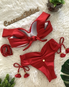 Biquíni Mykonos Vermelho na internet