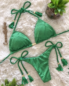 Biquíni Aruba Laise Verde na internet