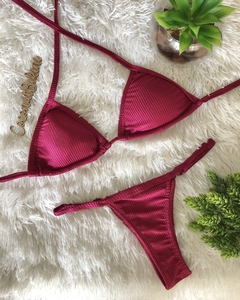 Biquíni de Fita Vermelho Fio