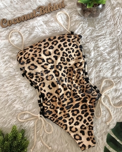 Maiô de corda Animal Print