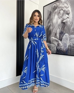 Vestido Longo Estampado