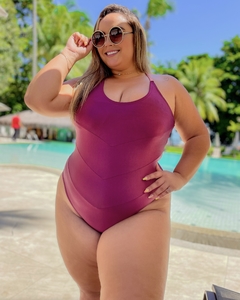 Maiô Algarve Uva - Coconut Bikini - Moda Praia | Biquínis, Maiôs e Saídas de Praia