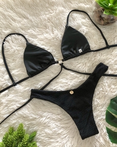 Biquíni Trancoso Tela Preta - Coconut Bikini - Moda Praia | Biquínis, Maiôs e Saídas de Praia