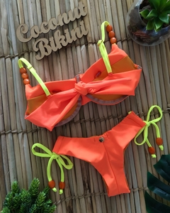 Biquíni Navagio Laranja Neon - Coconut Bikini - Moda Praia | Biquínis, Maiôs e Saídas de Praia