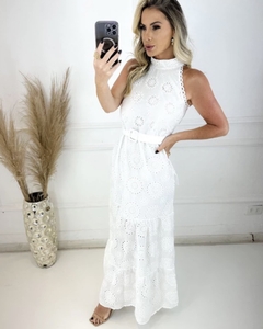 Vestido de Renda Laise Branco