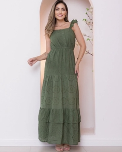 Vestido de Renda Laise Verde