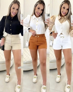 Short Alfaiataria com Cinto na internet