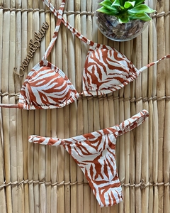 Biquíni de Fita Animal Print Fio Dental - comprar online