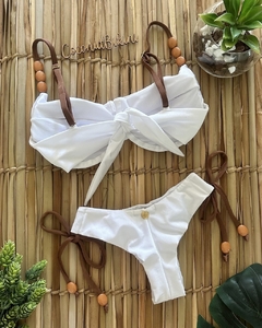 Biquíni Navagio Branco com Nude - comprar online