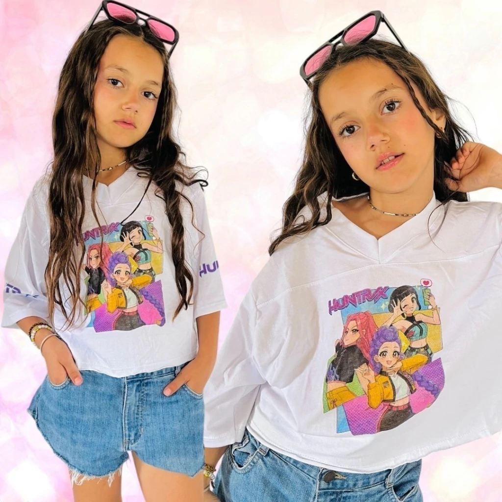 Remera BOXY CHICAS K-POP (AA188)