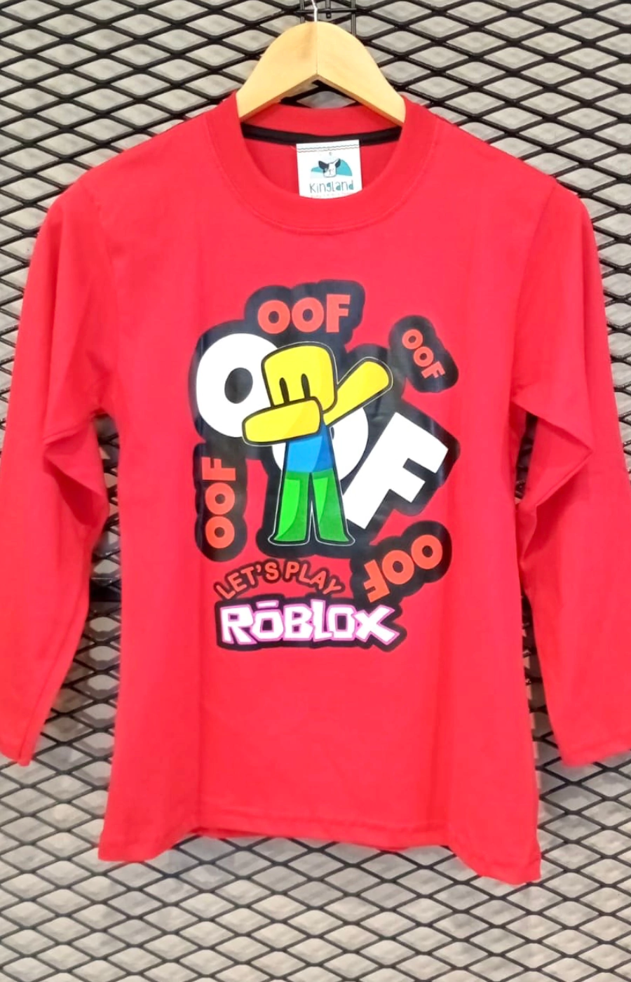 Remera Manga Larga ROBLOX (R104)