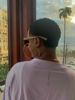 Camiseta Oversized - Be Your Change - Lilás na internet