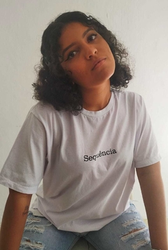 Camiseta Oversized Branca Unissex - La Sequence