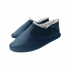PANTUFLA CERRADA 2368 BLACK PU - comprar online