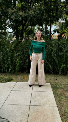 Blusa Luisa Verde na internet