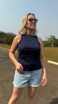 Regata Shine Marinho - comprar online
