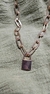 Collar dorado lock