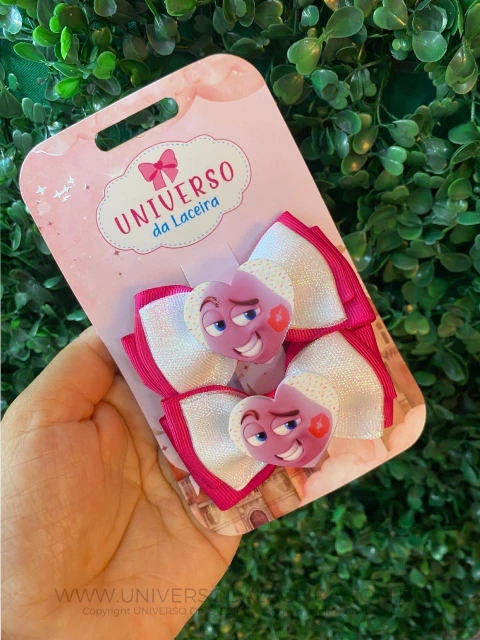 TRIO DE HAIR CLIPS PARA CABELO TEMA FINI - comprar online
