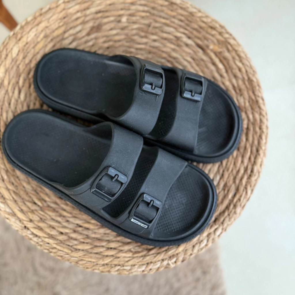 ZUECO BIRK NEGRO PVC
