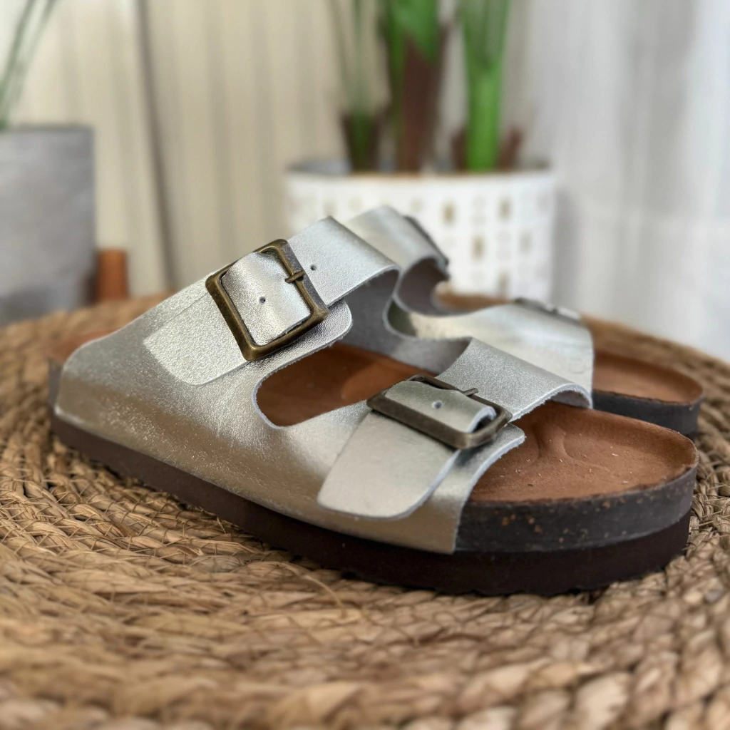 ZUECO BIRK CHAR PLATA