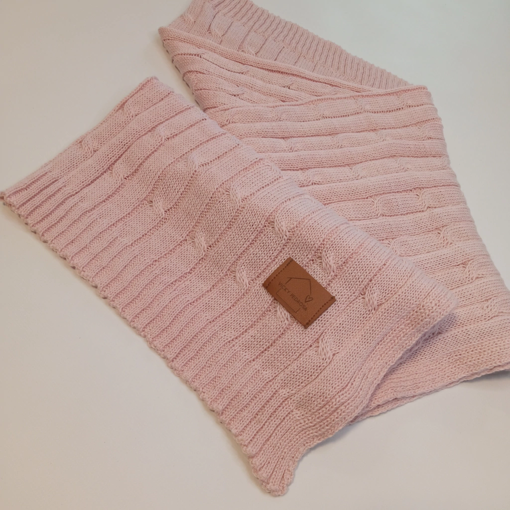 Manta CAPULLO Rosa