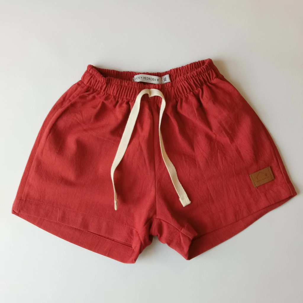 Short BONIATO Rojo Tomate