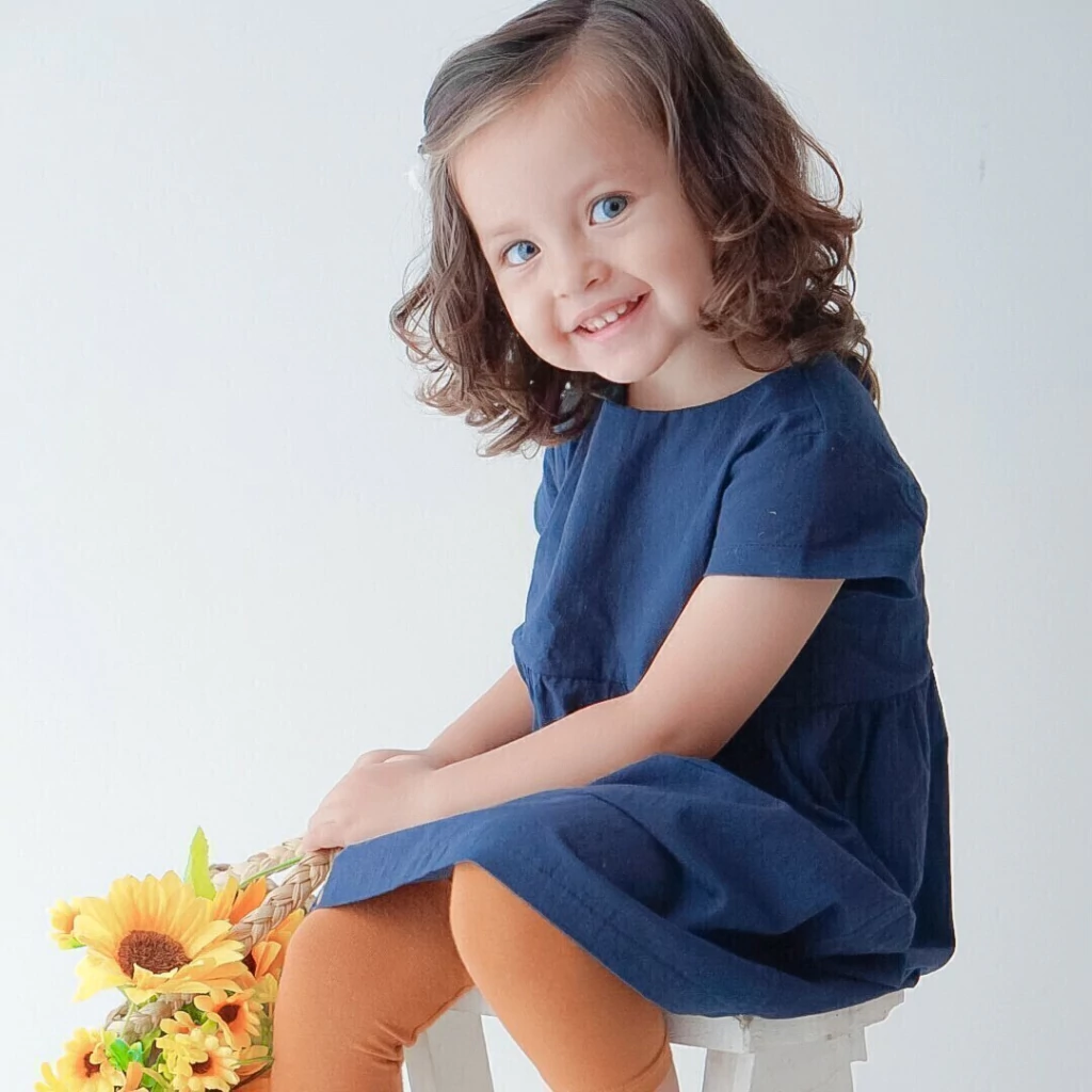 Vestido TULIPÁN Azul marino