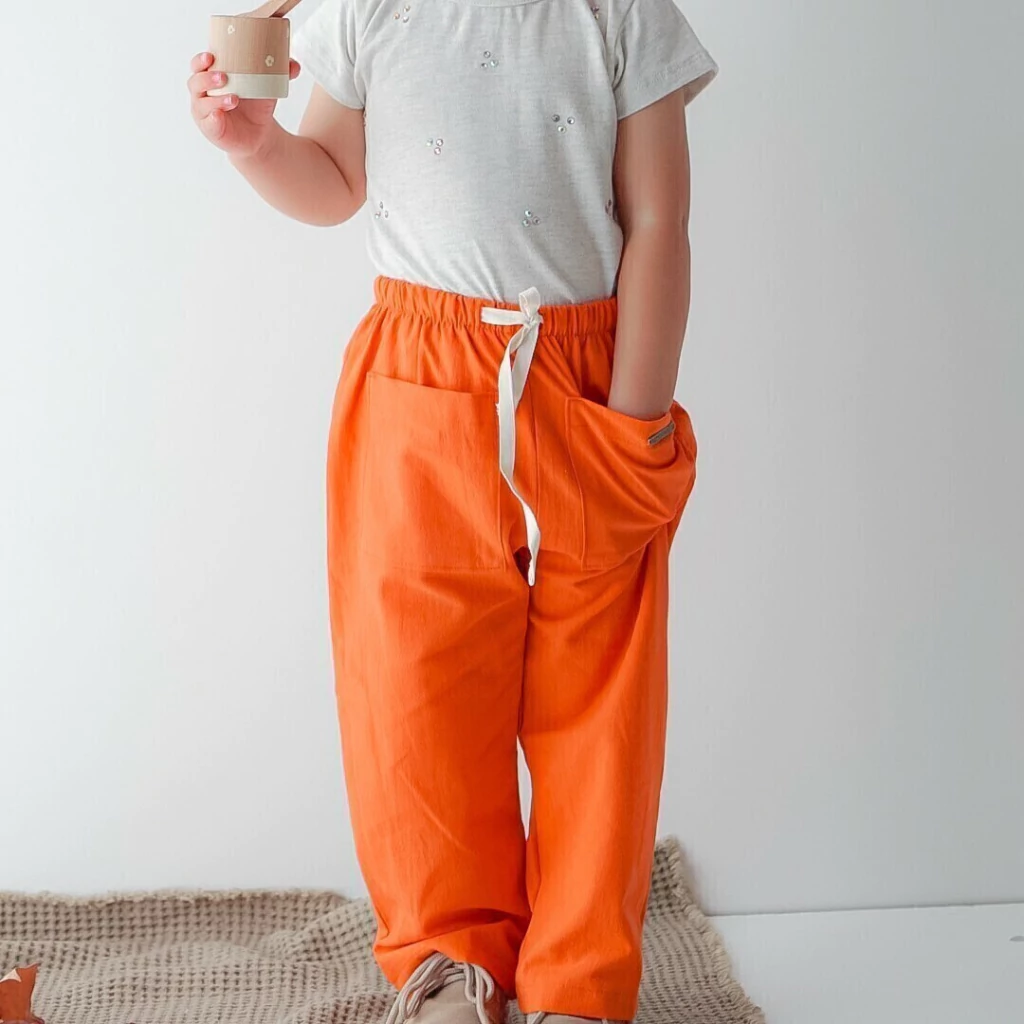 Pantalón NOGAL Mandarina