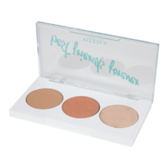 Paleta BFF Contorno, Blush e Iluminador Vizzela - comprar online