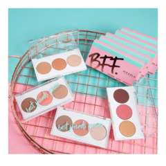 Paleta BFF Contorno, Blush e Iluminador Vizzela - loja online