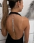body chain flor strass