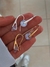 Aros gancho gema