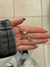 Argollita zigzag strass
