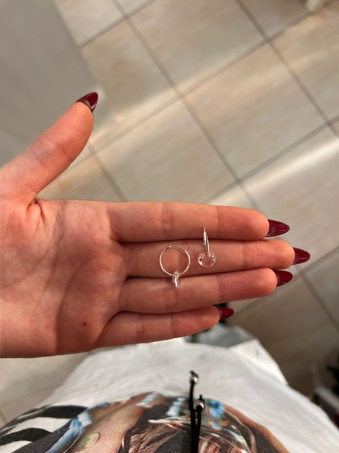 argollas cristal Swarovski