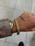 Pulsera cadena tejida