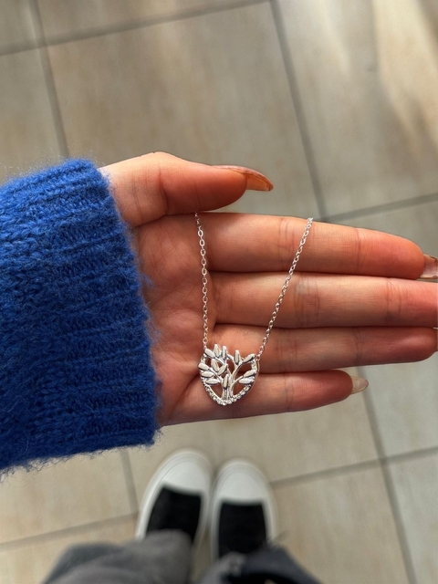 Collar arbol corazon