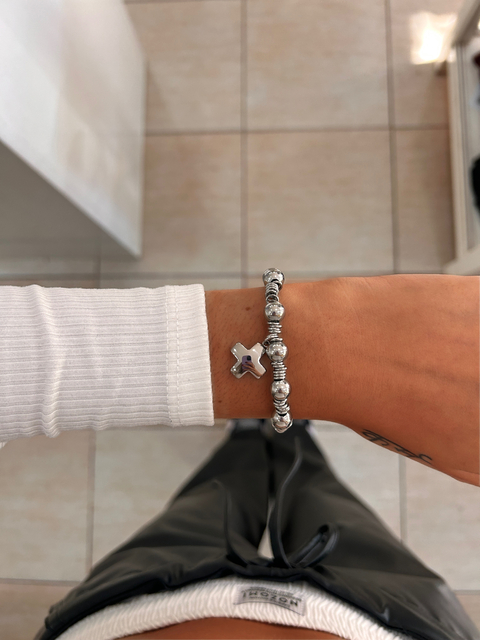 pulsera cruz