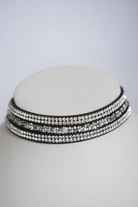choker/pulsera strass