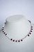 gargantilla gemas bordo