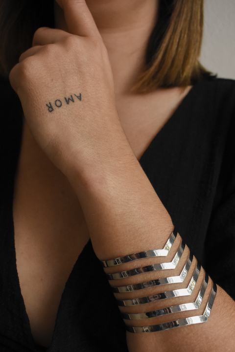 brazalette mini en punta